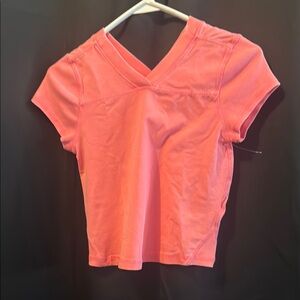 Free People Coral Short Sleeve Workout Tee - M